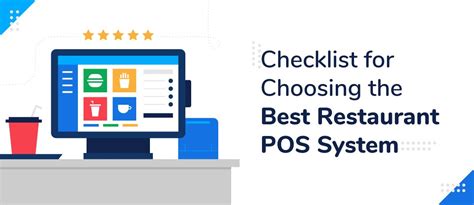 Choosing the right POS system for your restaurant .
